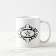 Sternentwurf Kaffee Tassen