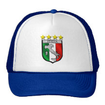 Sternweltmeister Italien-Flaggenkappe Italiens 4