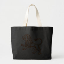 Sternzeichen Löwe zodiac sign Leo Leinentaschen