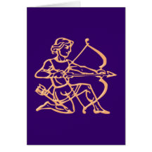Sternzeichen Schütze zodiac sign Sagittarius Grußkarten