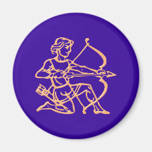 Sternzeichen Schütze zodiac sign Sagittarius Kühlschrankmagnete