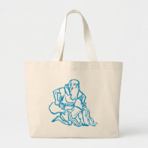 Sternzeichen Wassermann zodiac sign Aquarius Einkaufstaschen