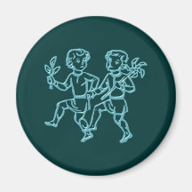 Sternzeichen Zwillinge zodiac sign Gemini Magnets