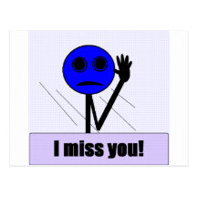 Stickman Postkarte