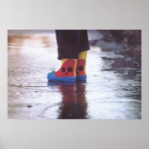 Stiefel Plakatdruck