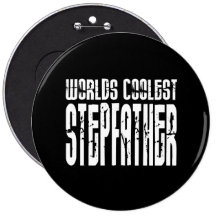 Stiefvater-Geburtstags-Weltcoolster Stiefvater Anstecknadel
