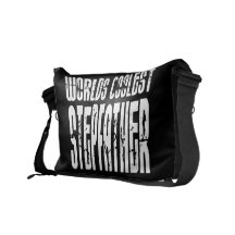 Stiefvater-Geburtstags-Weltcoolster Stiefvater Kurier Tasche