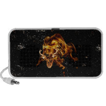 Stier das Stier-Astrologiezeichen Notebook Lautsprecher