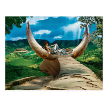 Stier - Postkarte