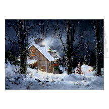 Stille Nacht Grußkarten