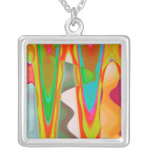 Stille-Stille-Schatten-Gespräch Amulett