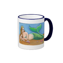 Stillstehender Meerjungfrau-Becher Teetasse