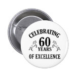 Stilvolle 60. Geburtstags-Geschenk-Ideen Button