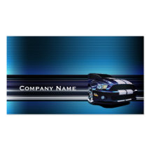 Stilvolle AutomobilVisitenkarte