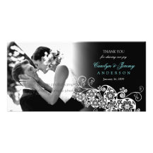 Stilvolle Blumenschicke Hochzeit paisleys Boho dan Fotokarten