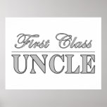 Stilvolle elegante Onkel: Klassen-Onkel Posterdruck