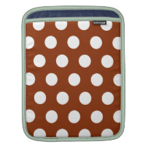 Stilvolle u. bunte Tupfen iPad Hülse iPad Sleeves