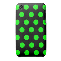 Stilvoller u. bunter Tupfen iPhone 3/3Gs Kasten Case-Mate iPhone 3 Hülle