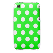 Stilvoller u. bunter Tupfen iPhone 3/3Gs Kasten Case-Mate iPhone 3 Hülle