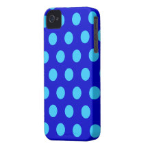 Stilvoller u. bunter Tupfen iPhone 4/4s Kasten iPhone 4 Cover