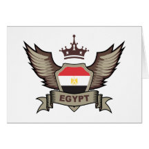 Stilvolles Ägypten Karte