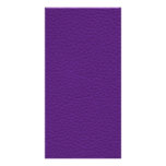 Stilvolles lila Druckmuster Bilderkarte
