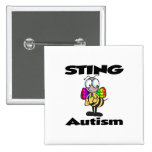 STING-Autismus Anstecknadel