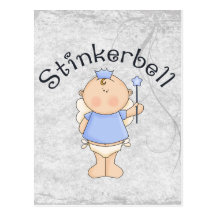 Stinkerbell Postkarte