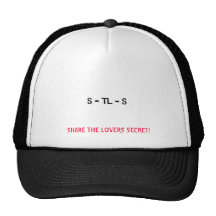 STLS schwarzes 2x2, TEILEN DIE GEHEIMEN LIEBHABER! Baseballkappe