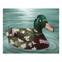 Stockente Fotodruck