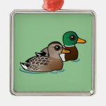 Stockenten-Paare Ornamente