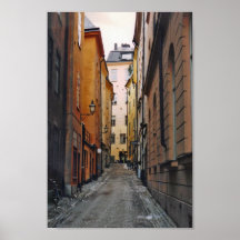 Stockholm-Straßen-Plakat