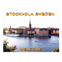 STOCKHOLM-SWEDEN (Mojisola eine Gbadamosi Fotograf Postkarte