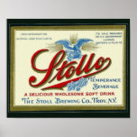 Stollo Vintage Verbot-Anzeige Plakate