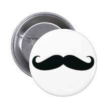 Stolz auf mein Stache….Schnurrbart Button