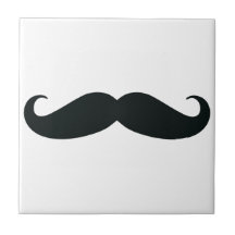 Stolz auf mein Stache….Schnurrbart Fliesen