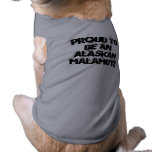 STOLZ, ein ALASKISCHER MALAMUTE Hundehemd ZU SEIN Hund Shirt