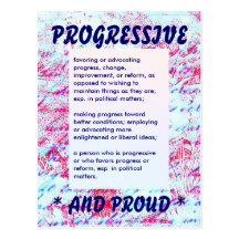 STOLZ PROGRESSIVE Postkarte