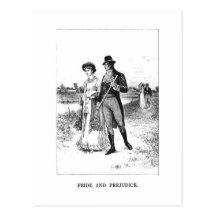 Stolz und Vorurteil - Elizabeth und Herr Darcy Postkarten