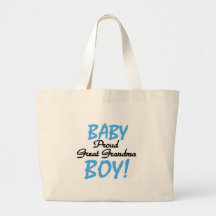 Stolze große Großmutter-Baby-T-Shirts und Geschenk Einkaufstasche