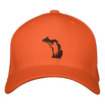 Stolze Michigan-Jäger-Kappe Bestickte Baseballkappe