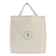 Stolze neue Mama eines Babys Taschen