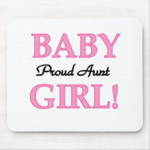 Stolze T-Shirts und Geschenke Tanten-Baby Mousepads