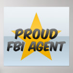 Stolzer Fbi-Agent Plakate