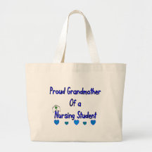 Stolzer Granmother Krankenpflege-Student Tragetasche