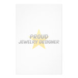 Stolzer Schmuck-Designer Büropapiere