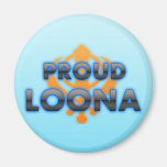 Stolzes Loona, Loona Stolz Kühlschrankmagnete