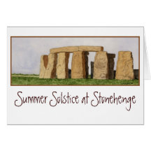 Stonehenge Anmerkungs-Karte