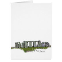 Stonehenge Grußkarte