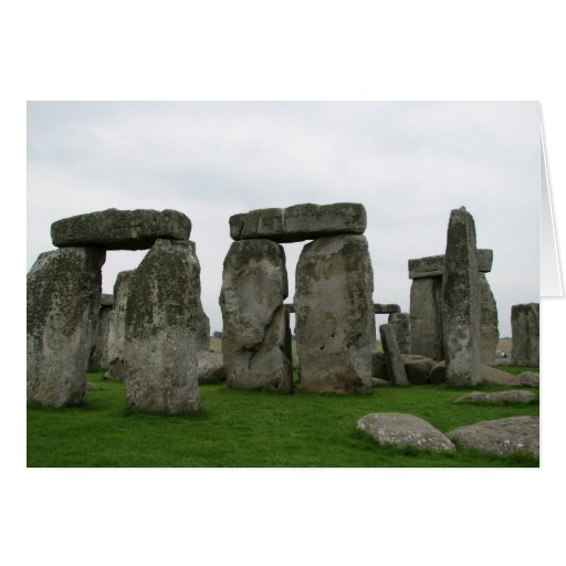 Stonehenge Grußkarte
